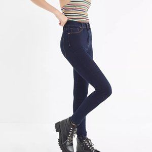 Anthropologie BDG Twig High-Rise Jeans Skinny Dark Wash Size 29